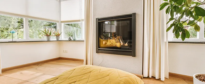 Residential Fireplace Ceramic Glass Installation in Somerset, NJ