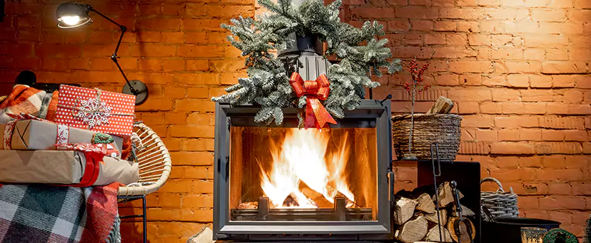 Travis Industries Linear Gas Fireplace Installation in Somerset, New Jersey